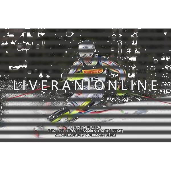 Luca Tedeschi/LM - 2021 FIS Alpine World SKI Championships - Slalom - Men - alpine ski race 21 February 2021 - Druscie, cortina (bl), Italy Photo showing: Linus STRASSER (GER) @LM/Luca Tedeschi AG ALDO LIVERANI SAS