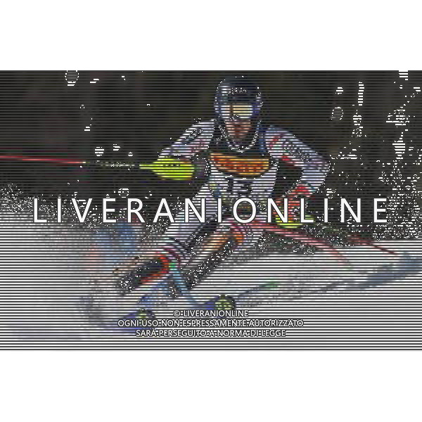 Luca Tedeschi/LM - 2021 FIS Alpine World SKI Championships - Slalom - Men - alpine ski race 21 February 2021 - Druscie, cortina (bl), Italy Photo showing: Victor MUFFAT-JEANDET (FRA) @LM/Luca Tedeschi AG ALDO LIVERANI SAS