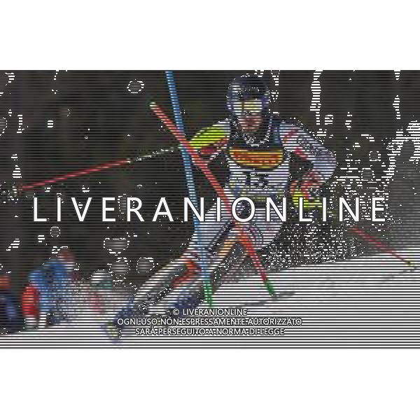 Luca Tedeschi/LM - 2021 FIS Alpine World SKI Championships - Slalom - Men - alpine ski race 21 February 2021 - Druscie, cortina (bl), Italy Photo showing: Victor MUFFAT-JEANDET (FRA) @LM/Luca Tedeschi AG ALDO LIVERANI SAS