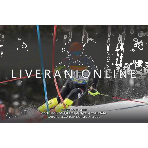 Luca Tedeschi/LM - 2021 FIS Alpine World SKI Championships - Slalom - Men - alpine ski race 21 February 2021 - Druscie, cortina (bl), Italy Photo showing: Filip ZUBCIC (CRO) @LM/Luca Tedeschi AG ALDO LIVERANI SAS