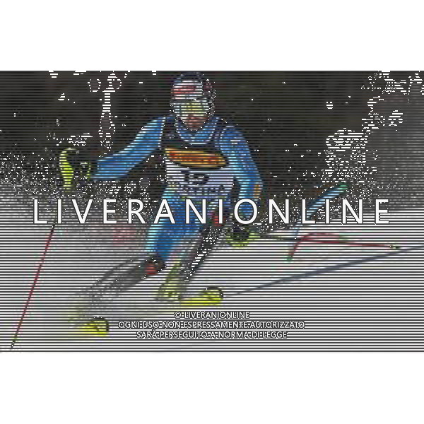 Luca Tedeschi/LM - 2021 FIS Alpine World SKI Championships - Slalom - Men - alpine ski race 21 February 2021 - Druscie, cortina (bl), Italy Photo showing: Manfred MOELGG (ITA) @LM/Luca Tedeschi AG ALDO LIVERANI SAS