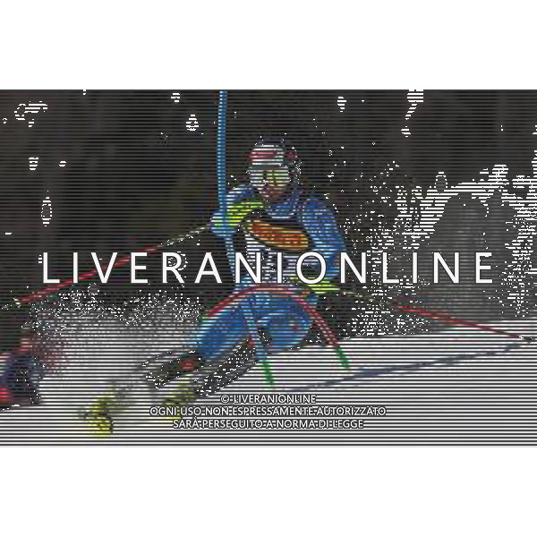 Luca Tedeschi/LM - 2021 FIS Alpine World SKI Championships - Slalom - Men - alpine ski race 21 February 2021 - Druscie, cortina (bl), Italy Photo showing: Manfred MOELGG (ITA) @LM/Luca Tedeschi AG ALDO LIVERANI SAS