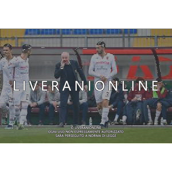 Alessio Marini/LM - AS Cittadella vs AC Reggiana - Italian Football Championship League BKT 2020/2021 20 February 2021 - Stadio Tombolato, cittadella (pd), Italy Photo showing: Massimiliano Alvini (Coach Reggiana 1919) @LM/Alessio Marini AG ALDO LIVERANI SAS
