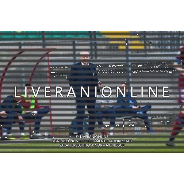 Alessio Marini/LM - AS Cittadella vs AC Reggiana - Italian Football Championship League BKT 2020/2021 20 February 2021 - Stadio Tombolato, cittadella (pd), Italy Photo showing: Massimiliano Alvini (Coach Reggiana 1919) @LM/Alessio Marini AG ALDO LIVERANI SAS