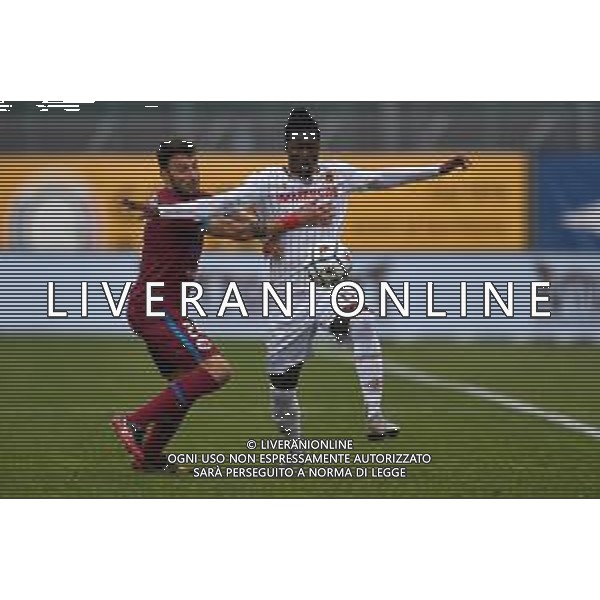 Alessio Marini/LM - AS Cittadella vs AC Reggiana - Italian Football Championship League BKT 2020/2021 20 February 2021 - Stadio Tombolato, cittadella (pd), Italy Photo showing: Eloge Yao (Reggiana 1919) @LM/Alessio Marini AG ALDO LIVERANI SAS