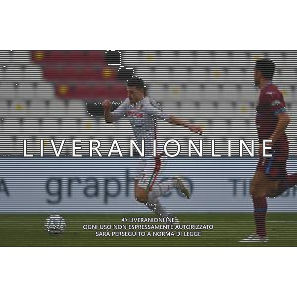 Alessio Marini/LM - AS Cittadella vs AC Reggiana - Italian Football Championship League BKT 2020/2021 20 February 2021 - Stadio Tombolato, cittadella (pd), Italy Photo showing: Simone Mazzocchi (Reggiana 1919) @LM/Alessio Marini AG ALDO LIVERANI SAS