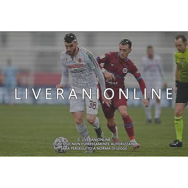 Alessio Marini/LM - AS Cittadella vs AC Reggiana - Italian Football Championship League BKT 2020/2021 20 February 2021 - Stadio Tombolato, cittadella (pd), Italy Photo showing: Simone Muratore (Reggiana 1919) @LM/Alessio Marini AG ALDO LIVERANI SAS