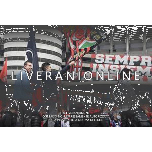raduno tifosi Milan Milan vs Inter Campionato Serie A TIM - 23a giornata Milano 21-02-2021 Stadio Giuseppe Meazza - San Siro foto Roberto Garavaglia/ag. Aldo Liverani sas /AGENZIA ALDO LIVERANI SAS