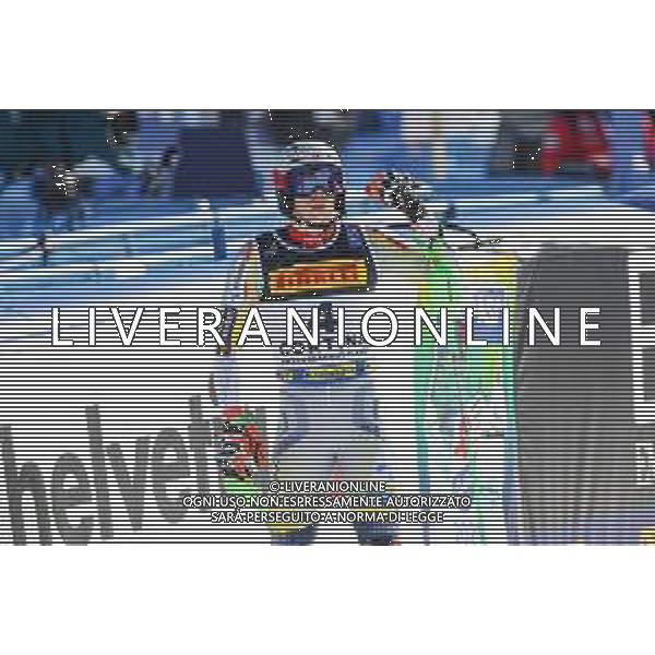 Luca Tedeschi/LM - 2021 FIS Alpine World SKI Championships - Slalom - Men - alpine ski race 21 February 2021 - Druscie, cortina (bl), Italy Photo showing: Armand MARCHANT (BEL) @LM/Luca Tedeschi AG ALDO LIVERANI SAS