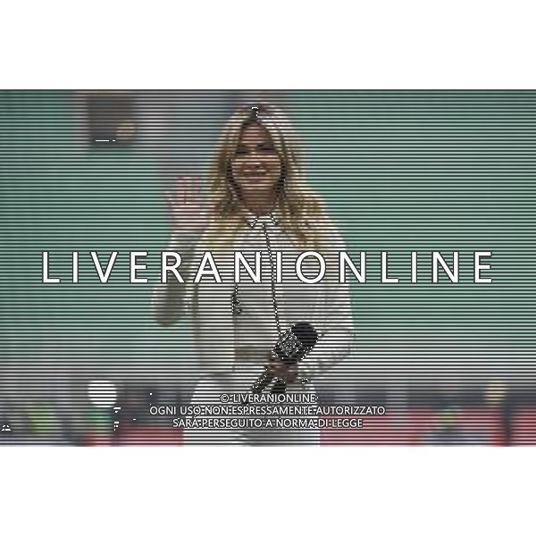 Diletta Leotta giornalista di DAZN Milan vs Inter Campionato Serie A TIM - 23a giornata Milano 21-02-2021 Stadio Giuseppe Meazza - San Siro foto Roberto Garavaglia/ag. Aldo Liverani sas