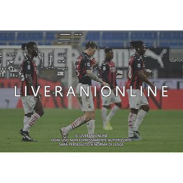 delusione Milan a fine gara - alessio romagnoli Milan vs Inter Campionato Serie A TIM - 23a giornata Milano 21-02-2021 Stadio Giuseppe Meazza - San Siro foto Roberto Garavaglia/ag. Aldo Liverani sas /AGENZIA ALDO LIVERANI SAS
