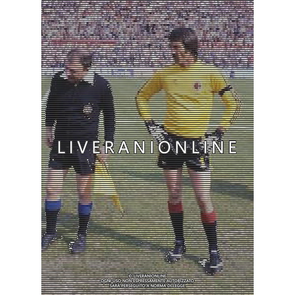 MILAN CALCIO - RETROSPETTIVA ENRICO ALBERTOSI CALCIATORE DI RUOLO PORTIERE AGENZIA ALDO LIVERANI SAS