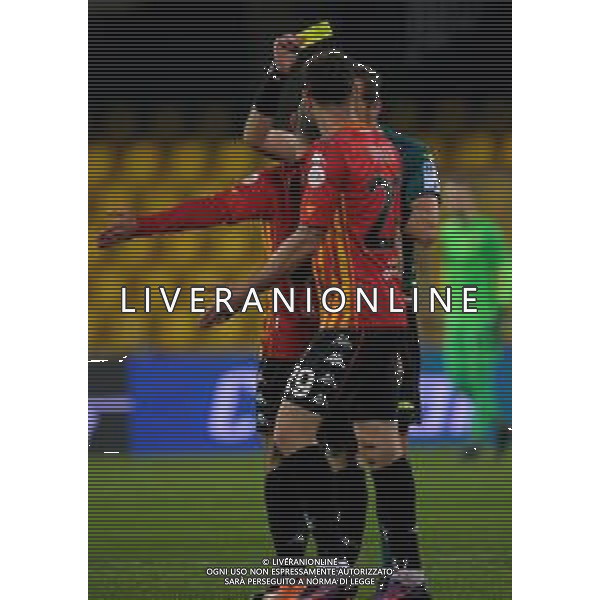 Renato Olimpio/LM - Benevento Calcio vs AS Roma - Italian football Serie A match 2020/2021 21 February 2021 - Ciro Vigorito stadium, benevento, Italy Photo showing: YELLOW CARD Pasquale Schiattarella (Benevento Calcio ) @LM/Renato Olimpio/AGENZIA ALDO LIVERANI SAS