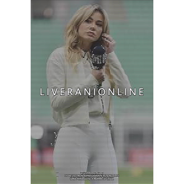 Diletta Leotta giornalista di DAZN Milan vs Inter Campionato Serie A TIM - 23a giornata Milano 21-02-2021 Stadio Giuseppe Meazza - San Siro foto Roberto Garavaglia/ag. Aldo Liverani sas