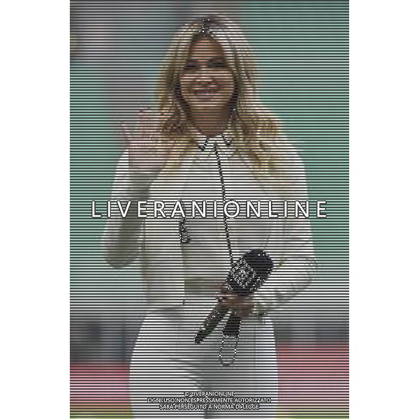 Diletta Leotta giornalista di DAZN Milan vs Inter Campionato Serie A TIM - 23a giornata Milano 21-02-2021 Stadio Giuseppe Meazza - San Siro foto Roberto Garavaglia/ag. Aldo Liverani sas