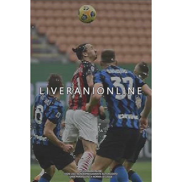 Zlatan Ibrahimovic (Milan) Milan vs Inter Campionato Serie A TIM - 23a giornata Milano 21-02-2021 Stadio Giuseppe Meazza - San Siro foto Roberto Garavaglia/ag. Aldo Liverani sas