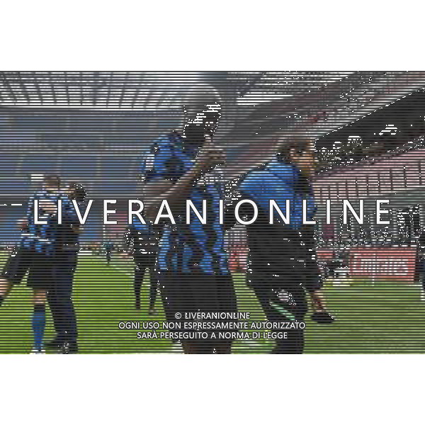 Romelu Lukaku (Inter) Milan vs Inter Campionato Serie A TIM - 23a giornata Milano 21-02-2021 Stadio Giuseppe Meazza - San Siro foto Roberto Garavaglia/ag. Aldo Liverani sas