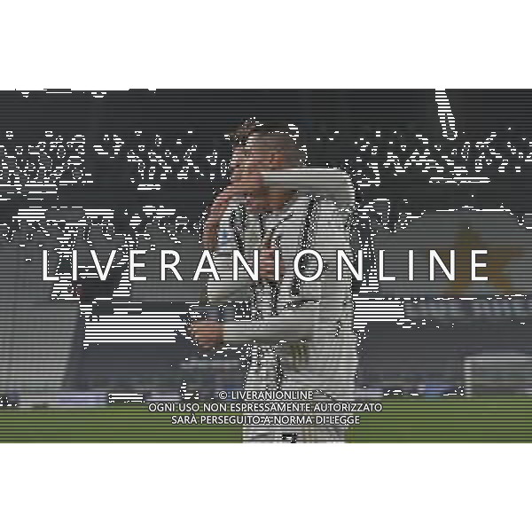 ©Alessandro Falzone/Agenzia Aldo Liverani Torino 22.02.2021 Stadio Allianz Stadium Juventus vs Crotone Serie A Tim 2020-2021 Nella foto : ESULTANZA GOL DI CRISTIANO RONALDO ©FALZONE/AGENZIA ALDO LIVERANI SAS