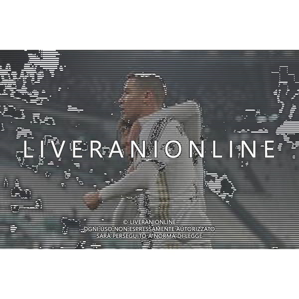©Alessandro Falzone/Agenzia Aldo Liverani Torino 22.02.2021 Stadio Allianz Stadium Juventus vs Crotone Serie A Tim 2020-2021 Nella foto : ESULTANZA GOL DI CRISTIANO RONALDO ©FALZONE/AGENZIA ALDO LIVERANI SAS