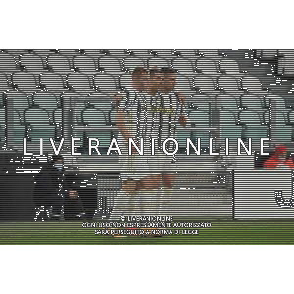 ©Alessandro Falzone/Agenzia Aldo Liverani Torino 22.02.2021 Stadio Allianz Stadium Juventus vs Crotone Serie A Tim 2020-2021 Nella foto : ESULTANZA SECONDO GOL DI CRISTIANO RONALDO ©FALZONE/AGENZIA ALDO LIVERANI SAS
