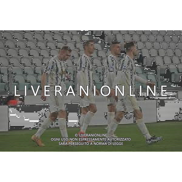 ©Alessandro Falzone/Agenzia Aldo Liverani Torino 22.02.2021 Stadio Allianz Stadium Juventus vs Crotone Serie A Tim 2020-2021 Nella foto : ESULTANZA SECONDO GOL DI CRISTIANO RONALDO ©FALZONE/AGENZIA ALDO LIVERANI SAS