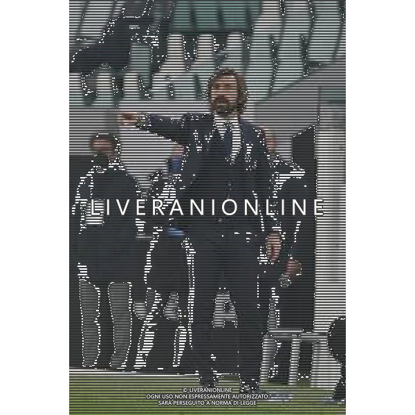©Alessandro Falzone/Agenzia Aldo Liverani Torino 22.02.2021 Stadio Allianz Stadium Juventus vs Crotone Serie A Tim 2020-2021 Nella foto : ANDREA PIRLO ©FALZONE/AGENZIA ALDO LIVERANI SAS