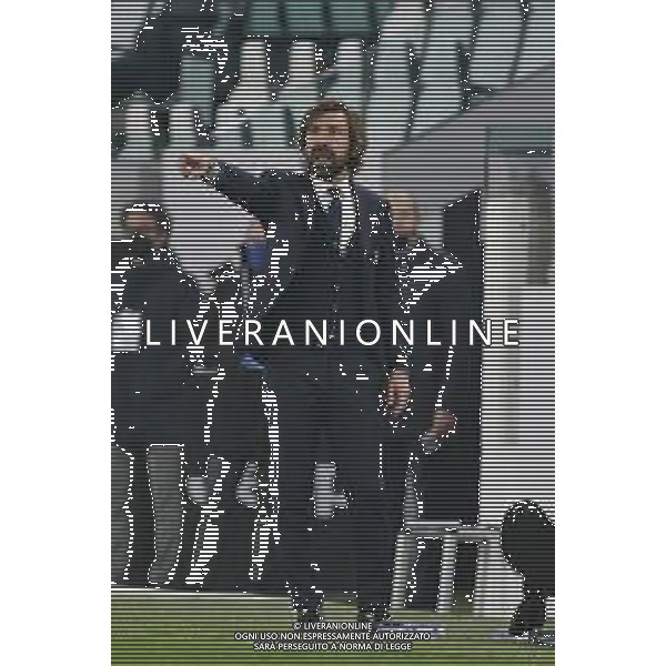 ©Alessandro Falzone/Agenzia Aldo Liverani Torino 22.02.2021 Stadio Allianz Stadium Juventus vs Crotone Serie A Tim 2020-2021 Nella foto : ANDREA PIRLO ©FALZONE/AGENZIA ALDO LIVERANI SAS