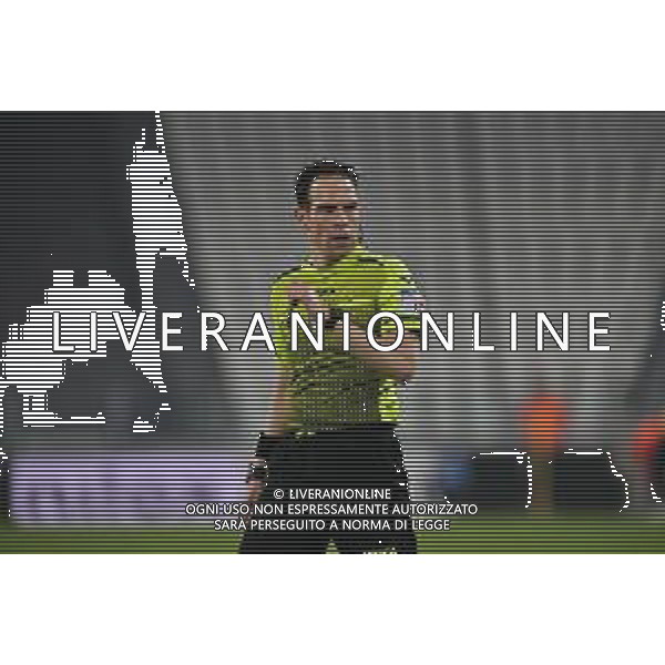 ©Alessandro Falzone/Agenzia Aldo Liverani Torino 22.02.2021 Stadio Allianz Stadium Juventus vs Crotone Serie A Tim 2020-2021 Nella foto : Arbitro: VALERIO MARINI ©FALZONE/AGENZIA ALDO LIVERANI SAS