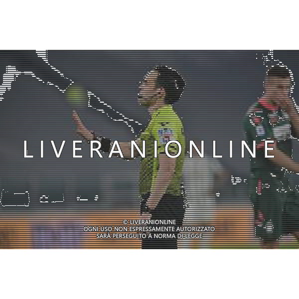 ©Alessandro Falzone/Agenzia Aldo Liverani Torino 22.02.2021 Stadio Allianz Stadium Juventus vs Crotone Serie A Tim 2020-2021 Nella foto : Arbitro: VALERIO MARINI ©FALZONE/AGENZIA ALDO LIVERANI SAS