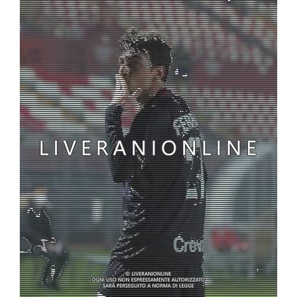 MANTOVA - FANO CAMPIONATO CALCIO SERIE C LEGA PRO 21.02.2021 NELLA FOTO ESULTANZA DOPO IL GOL DI VINCENZO FERRARA - ©SANTANDREA/AGENZIA ALDO LIVERANI SAS