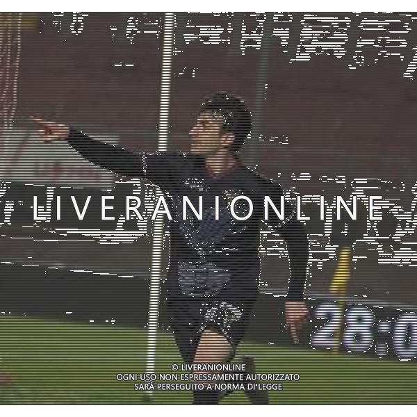 MANTOVA - FANO CAMPIONATO CALCIO SERIE C LEGA PRO 21.02.2021 NELLA FOTO ESULTANZA DOPO IL GOL DI VINCENZO FERRARA ©SANTANDREA/AGENZIA ALDO LIVERANI SAS