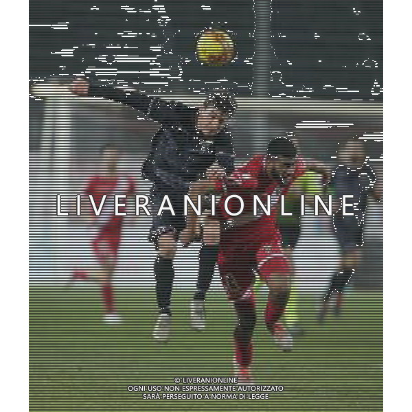 MANTOVA - FANO CAMPIONATO CALCIO SERIE C LEGA PRO 21.02.2021 NELLA FOTO FERRARA VINCENZO E Rayyan BANIYA ©SANTANDREA/AGENZIA ALDO LIVERANI SAS