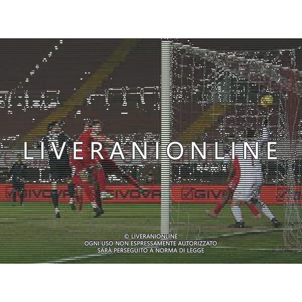 MANTOVA - FANO CAMPIONATO CALCIO SERIE C LEGA PRO 21.02.2021 NELLA FOTO IL GOL DI FEDERICO GENTILE ©SANTANDREA/AGENZIA ALDO LIVERANI SAS