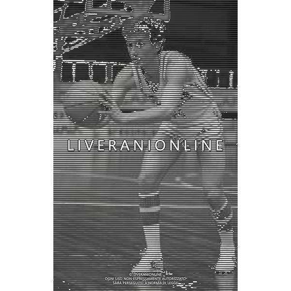 RETROSPETTIVA PIERLUIGI MARZORATI AREXONS BASKET CANTU\' NELLA FOTO PIERLUIGI MARZORATI NELL\'ANNO 1986 AG ALDO LIVERANI SAS