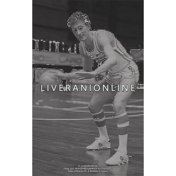 RETROSPETTIVA PIERLUIGI MARZORATI AREXONS BASKET CANTU\' NELLA FOTO PIERLUIGI MARZORATI NELL\'ANNO 1986 AG ALDO LIVERANI SAS