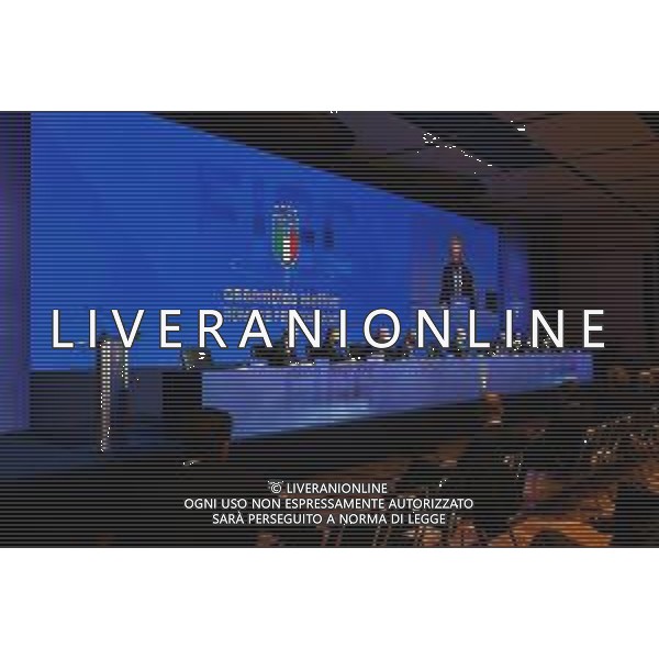 ROME, ITALY - FEBRUARY 22: A general view of the FIGC Elective Assembly at Cavalieri Waldorf Astoria Hotel on February 21, 2021 in Rome, Italy. (Photo by Marco Rosi/Getty Images)Ufficio Stampa Figc /Agenzia Aldo Liverani Sas