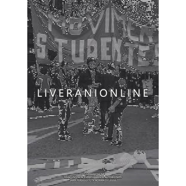 1987 MILANO MANIFESTAZIONE STUDENTESCA AG ALDO LIVERANI SAS