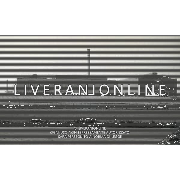 1986 ACCIAIERIE DALMINE NELLA FOTO LE ACCIAIERIE DALMINE AG ALDO LIVERANI SAS