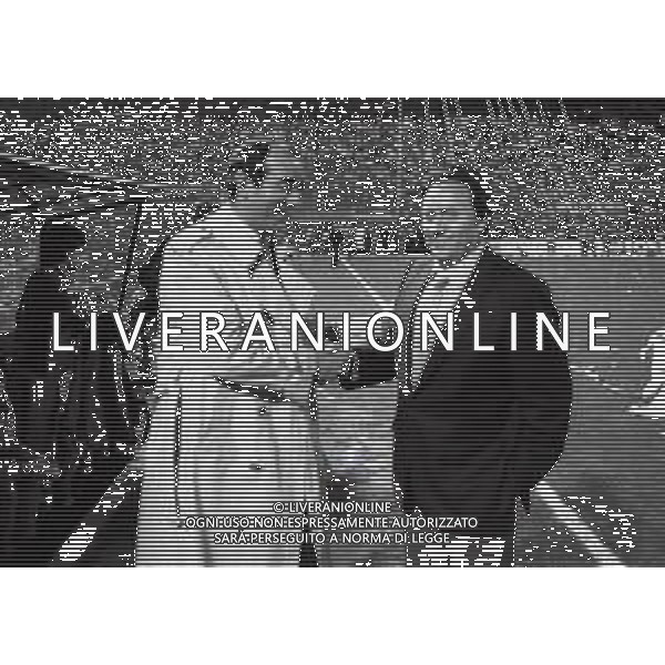 02-04-1986 MILANO SEMIFINALE DI ANDATA DI COPPA UEFA INTER REAL MADRID 3-1 NELLA FOTO MARIO CORSO ALLENATORE INTER E MOLOWNY LUIS ALLENATORE REAL MADRID AG ALDO LIVERANI SAS