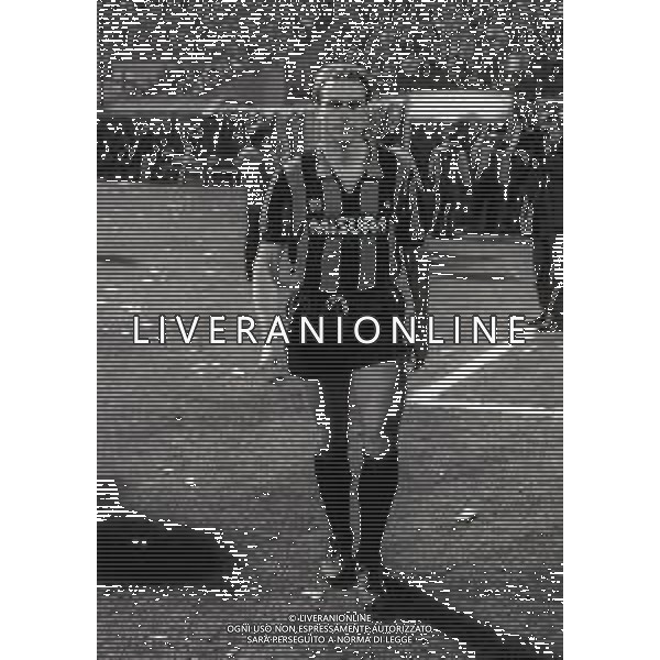 02-04-1986 MILANO SEMIFINALE DI ANDATA DI COPPA UEFA INTER REAL MADRID 3-1 NELLA FOTO KARL HENZE RUMMENIGGE AG ALDO LIVERANI SAS