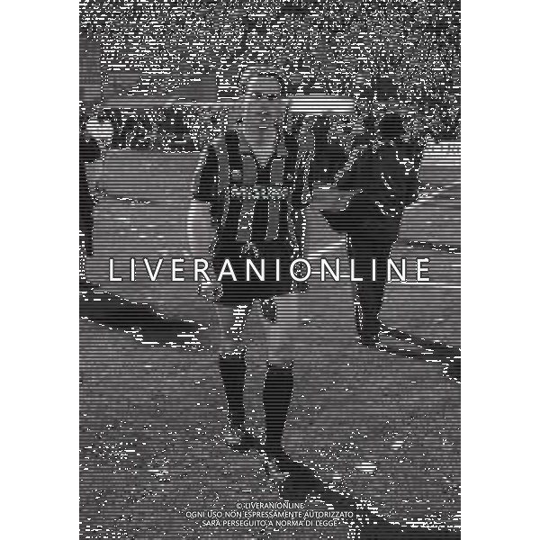 02-04-1986 MILANO SEMIFINALE DI ANDATA DI COPPA UEFA INTER REAL MADRID 3-1 NELLA FOTO KARL HENZE RUMMENIGGE AG ALDO LIVERANI SAS