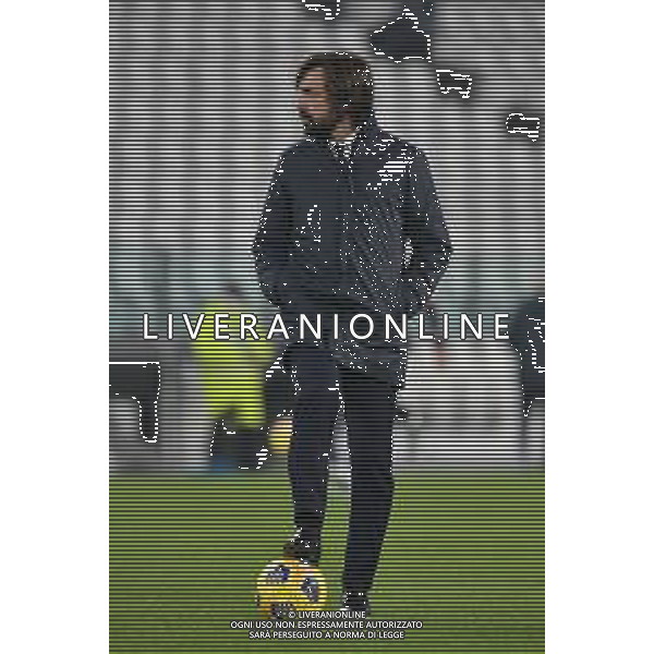 ©Alessandro Falzone/Agenzia Aldo Liverani Torino 22.02.2021 Stadio Allianz Stadium Juventus vs Crotone Serie A Tim 2020-2021 Nella foto : andrea pirlo allenatore juventus ©Falzone/AGENZIA ALDO LIVERANI SAS