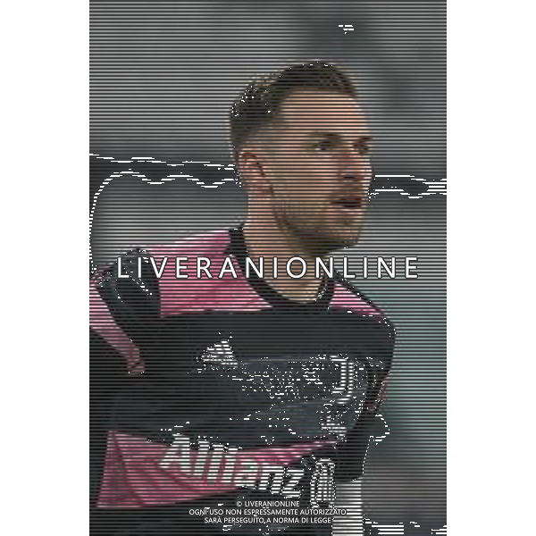 ©Alessandro Falzone/Agenzia Aldo Liverani Torino 22.02.2021 Stadio Allianz Stadium Juventus vs Crotone Serie A Tim 2020-2021 Nella foto : AARON RAMSEY ©Falzone/AGENZIA ALDO LIVERANI SAS
