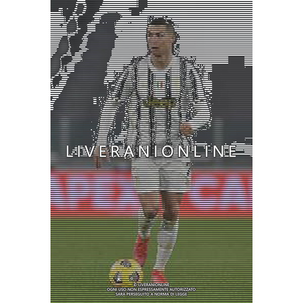 ©Alessandro Falzone/Agenzia Aldo Liverani Torino 22.02.2021 Stadio Allianz Stadium Juventus vs Crotone Serie A Tim 2020-2021 Nella foto : CRISTIANO RONALDO ©Falzone/AGENZIA ALDO LIVERANI SAS