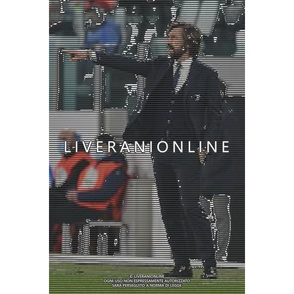 ©Alessandro Falzone/Agenzia Aldo Liverani Torino 22.02.2021 Stadio Allianz Stadium Juventus vs Crotone Serie A Tim 2020-2021 Nella foto : ANDREA PIRLO ©Falzone/AGENZIA ALDO LIVERANI SAS