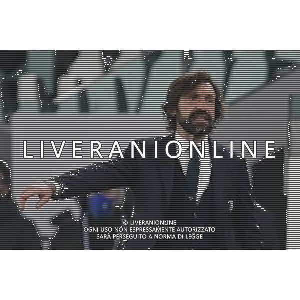 ©Alessandro Falzone/Agenzia Aldo Liverani Torino 22.02.2021 Stadio Allianz Stadium Juventus vs Crotone Serie A Tim 2020-2021 Nella foto : ANDREA PIRLO ©Falzone/AGENZIA ALDO LIVERANI SAS