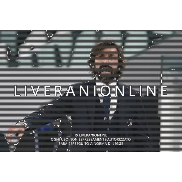 ©Alessandro Falzone/Agenzia Aldo Liverani Torino 22.02.2021 Stadio Allianz Stadium Juventus vs Crotone Serie A Tim 2020-2021 Nella foto : ANDREA PIRLO ©Falzone/AGENZIA ALDO LIVERANI SAS