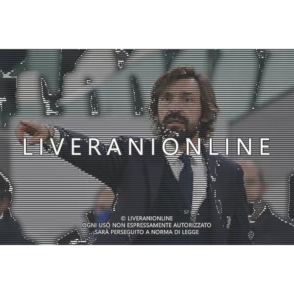 ©Alessandro Falzone/Agenzia Aldo Liverani Torino 22.02.2021 Stadio Allianz Stadium Juventus vs Crotone Serie A Tim 2020-2021 Nella foto : ANDREA PIRLO ©Falzone/AGENZIA ALDO LIVERANI SAS