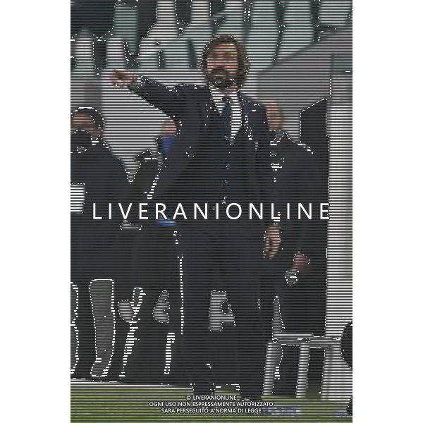 ©Alessandro Falzone/Agenzia Aldo Liverani Torino 22.02.2021 Stadio Allianz Stadium Juventus vs Crotone Serie A Tim 2020-2021 Nella foto : ANDREA PIRLO ©Falzone/AGENZIA ALDO LIVERANI SAS