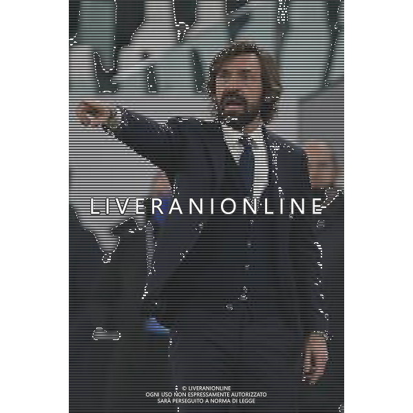©Alessandro Falzone/Agenzia Aldo Liverani Torino 22.02.2021 Stadio Allianz Stadium Juventus vs Crotone Serie A Tim 2020-2021 Nella foto : ANDREA PIRLO ©Falzone/AGENZIA ALDO LIVERANI SAS